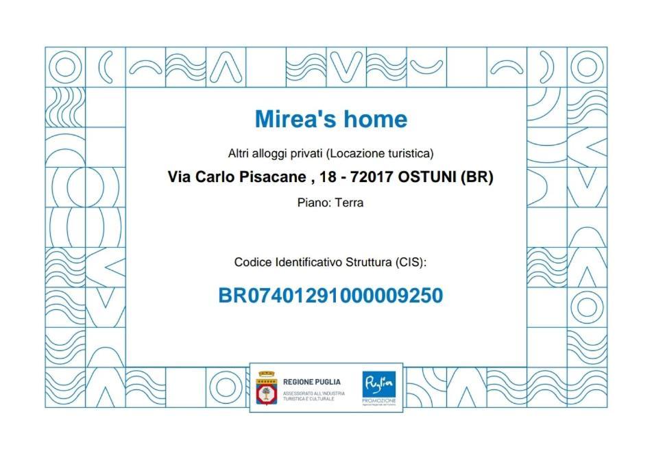Mirea'S Home Ostuni Exterior photo